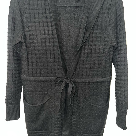 S.Christina Sweaters - S. CHRISTINA Black Cardigan 100% Cashmere